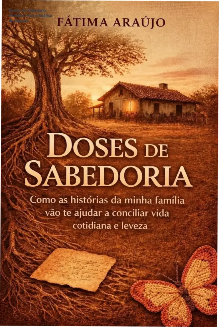 Capa do ebook Doses de Sabedoria focada em equilíbrio e leveza