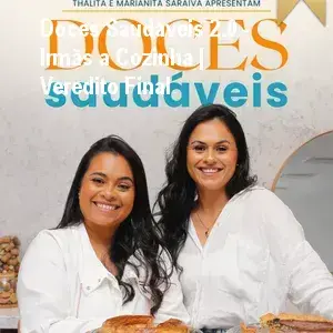Capa do Ebook Doces Saudáveis 2.0 das Irmãs a Cozinha com receitas fit