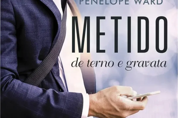Capa digital estilizada do ebook Metido de Terno e Gravata, destacando título, autor e avaliação estrelada