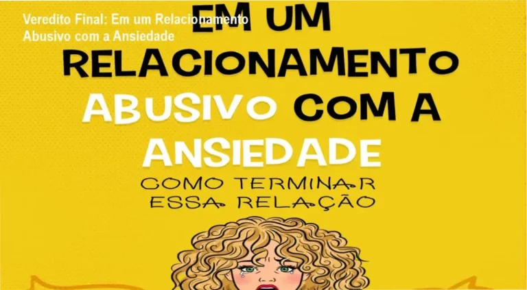 Capa do ebook Em um relacionamento abusivo com a ansiedade de Lucas César Silva