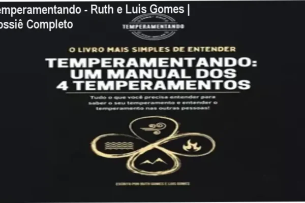 Capa do ebook Temperamentando Manual dos 4 Temperamentos de Ruth e Luis Gomes