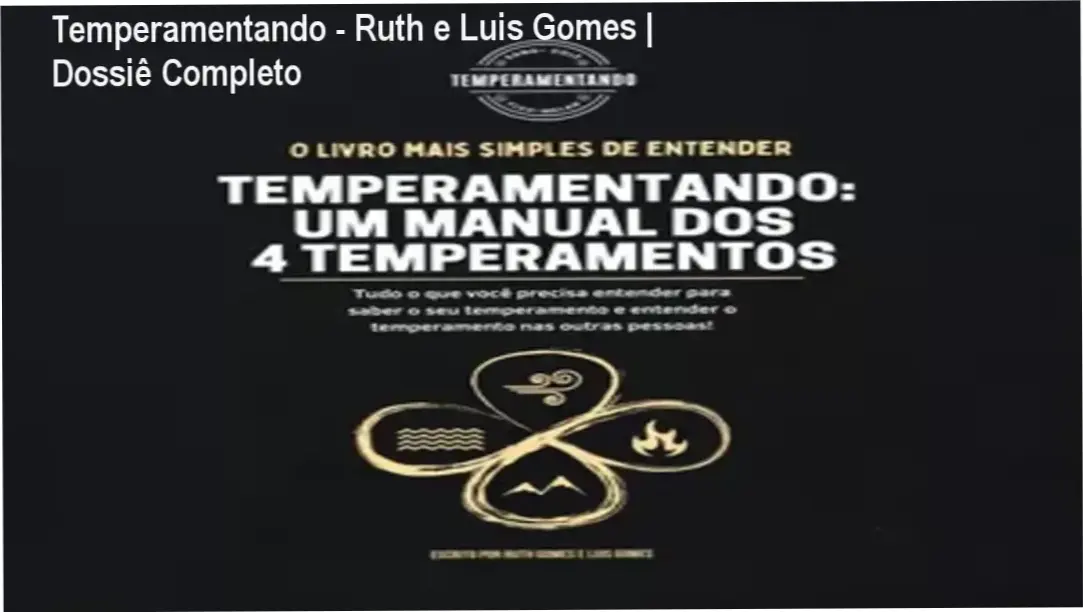 Capa do ebook Temperamentando Manual dos 4 Temperamentos de Ruth e Luis Gomes