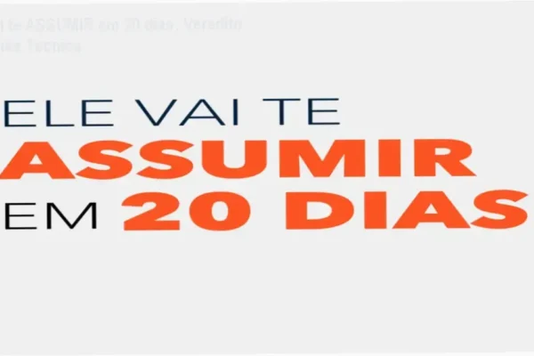 Ele vai te ASSUMIR em 20 dias: Veredito e Análise Técnica