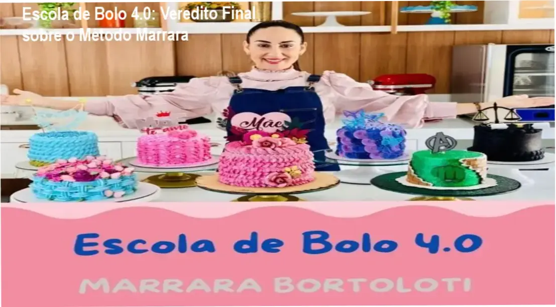 Escola de Bolo 4.0: Veredito Final sobre o Método Marrara 2 https://cursoss.com.br/frontpush-4-avaliacao-tecnica-ui-motion-design/ Interface do curso Escola de Bolo 4.0 de Marrara Bortoloti com exemplos de bolos profissionais