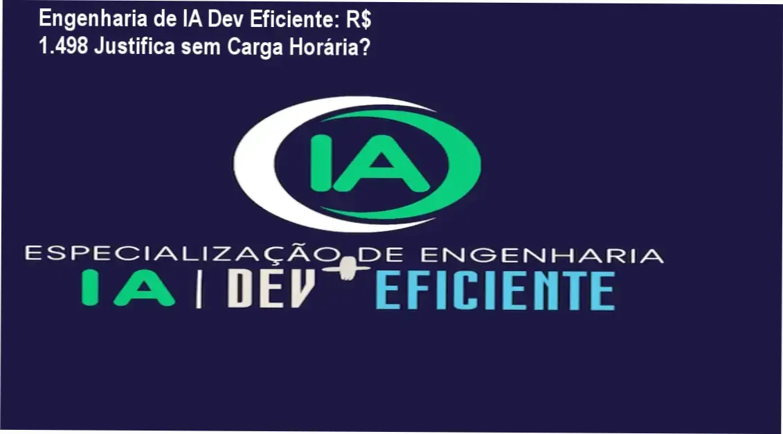 Especialização Engenharia de IA Dev + Eficiente Alberto Souza bastidores funcionamento visão interna