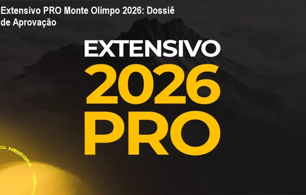Estudante utilizando plataforma digital para estudar o método do Extensivo PRO Monte Olimpo focado em Ciências Humanas