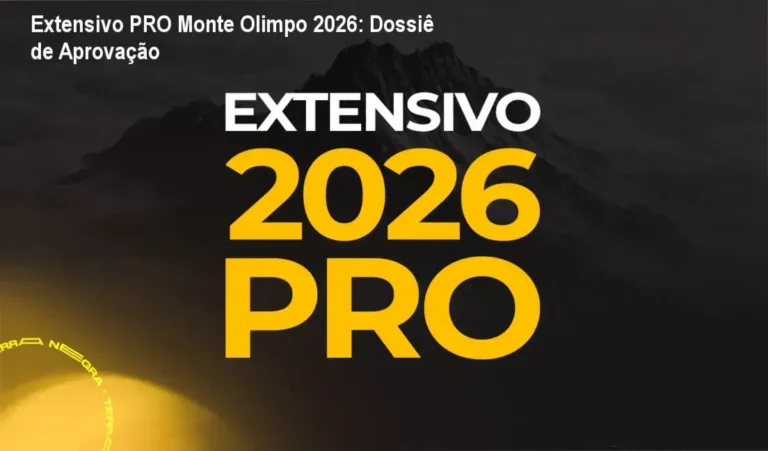 Estudante utilizando plataforma digital para estudar o método do Extensivo PRO Monte Olimpo focado em Ciências Humanas