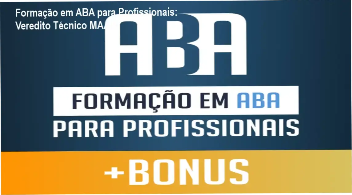 Formação em ABA para Profissionais: Veredito Técnico MAAIS 1 https://cursoss.com.br/formacao-aba-profissionais-veredito-tecnico-maais/ Formação em ABA para Profissionais Academia do Autismo: Visão Interna do Método MAAIS