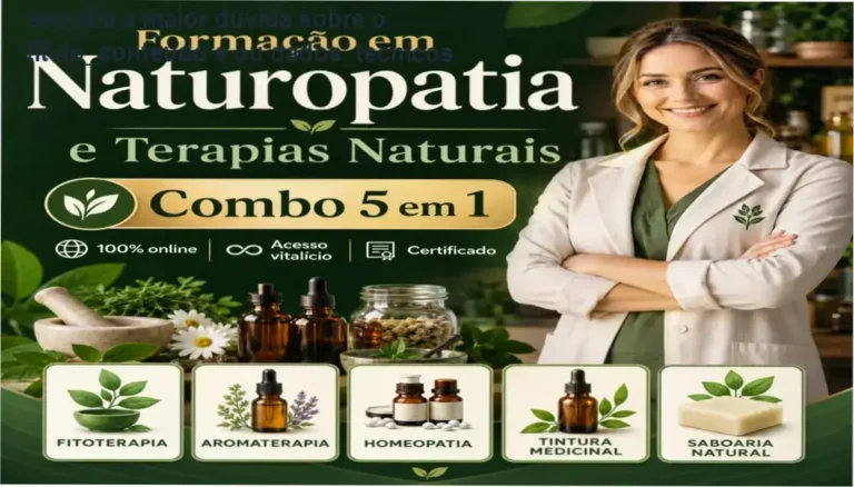 Formação Profissional em Naturopatia - Escola Terapia Milenar bastidores e visão interna