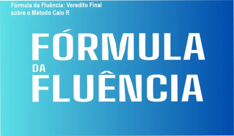 Fórmula da Fluência Caio R bastidores e funcionamento do método