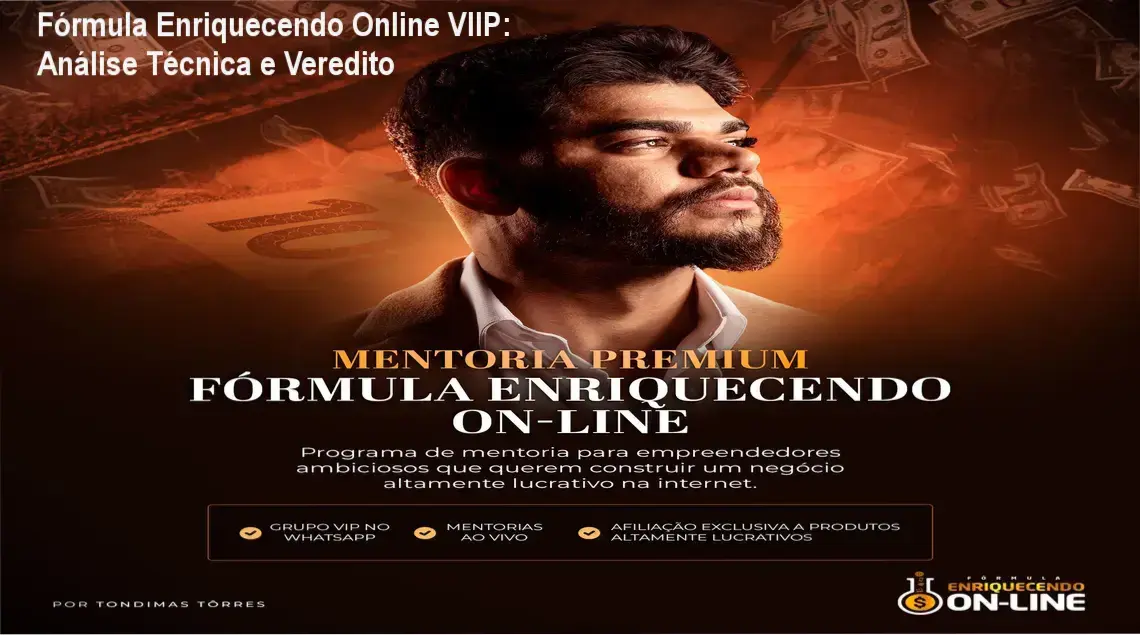 Fórmula Enriquecendo Online VIIP: Análise Técnica e Veredito 2 https://cursoss.com.br/iddas-agencia-analise-tecnica-gestao/ Fórmula Enriquecendo Online VIIP de Tondimas Torres: Visão interna da plataforma e suporte