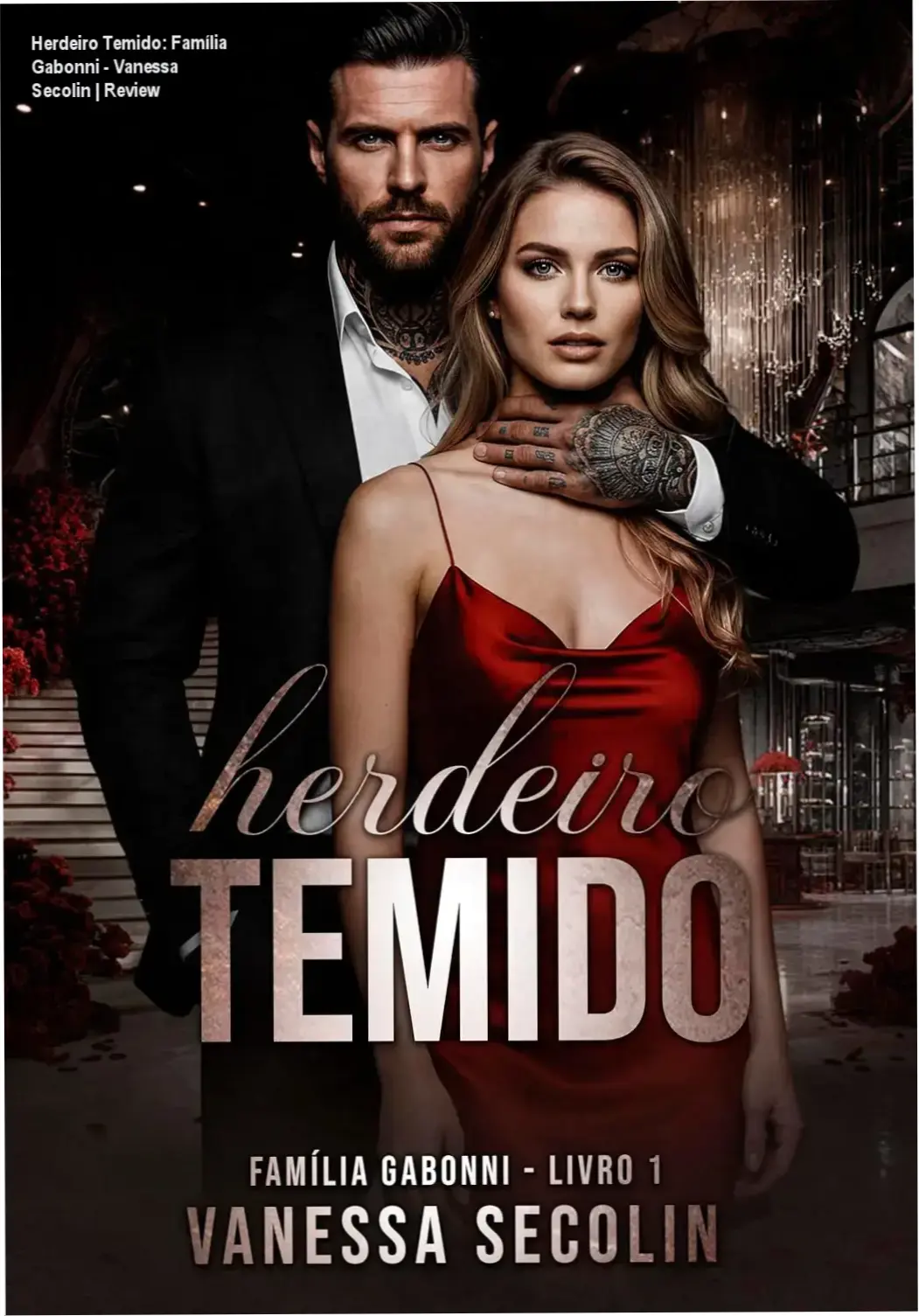 Capa do eBook Herdeiro Temido da série Família Gabonni de Vanessa Secolin