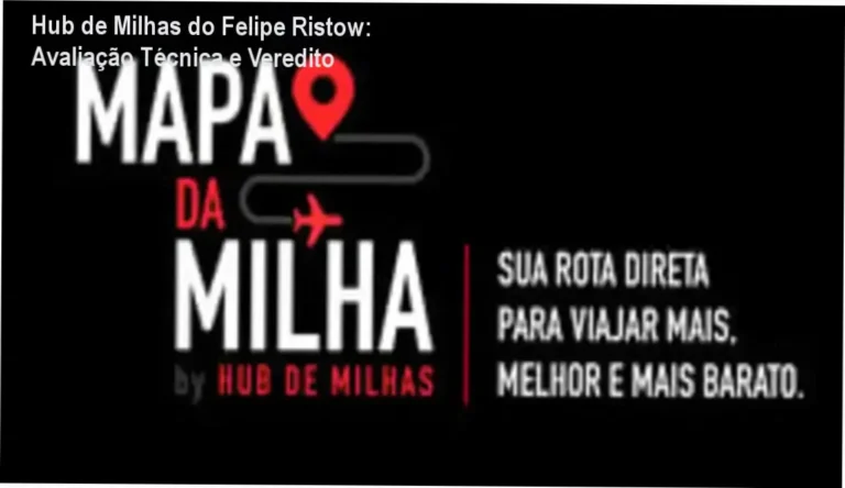 Hub de Milhas do Felipe Ristow exibindo estratégias de acúmulo e bastidores do curso