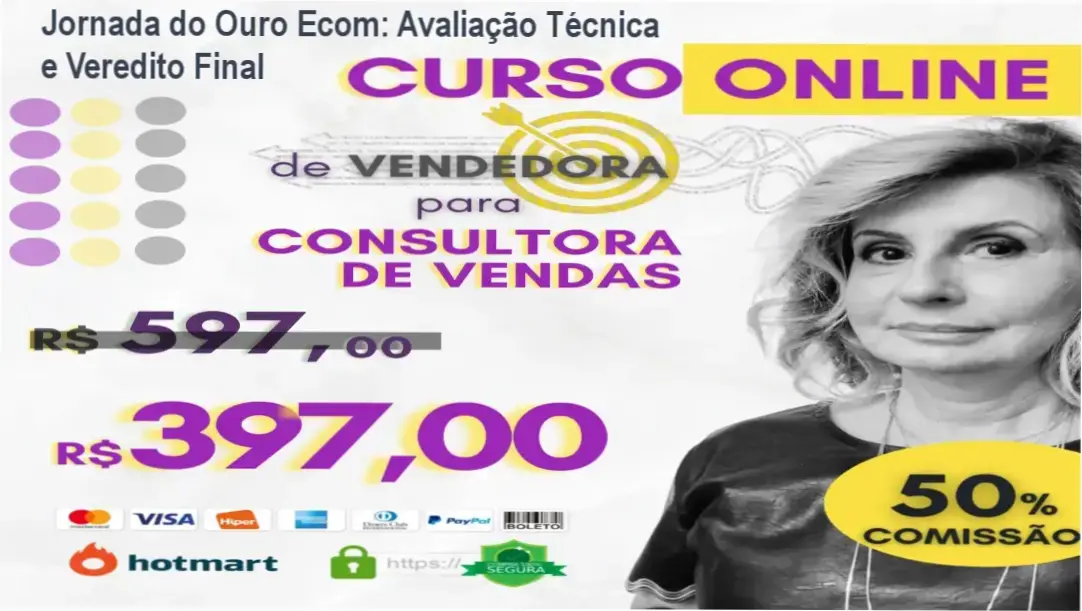Representação do método de escala de vendas da Jornada do Ouro Ecom de Daniel Bontempi