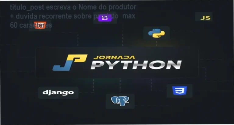 Interface da plataforma Jornada Python da Python Academy mostrando módulos de Django e DRF