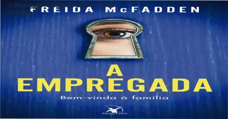 Capa do livro A Empregada de Freida McFadden, thriller psicológico de suspense