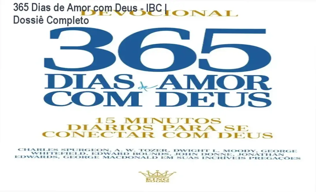 365 Dias de Amor com Deus - IBC | Dossiê Completo 2 https://cursoss.com.br/eu-minhas-lutas-internas-e-deus-estela-costa-analise-2/ Capa do livro devocional 365 Dias de Amor com Deus para leitura diária