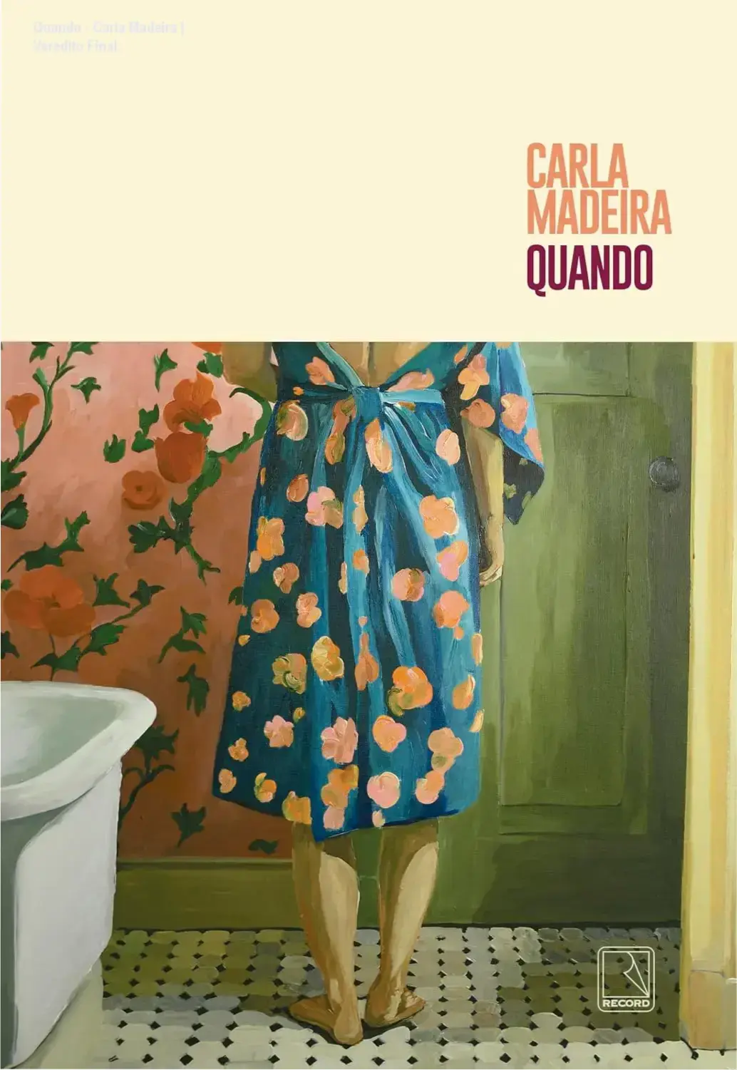 Capa do livro Quando de Carla Madeira abordando drama familiar e redenção
