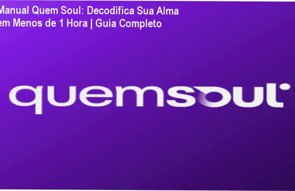 Manual Quem Soul analisando dados numéricos com IA para revelar essência pessoal