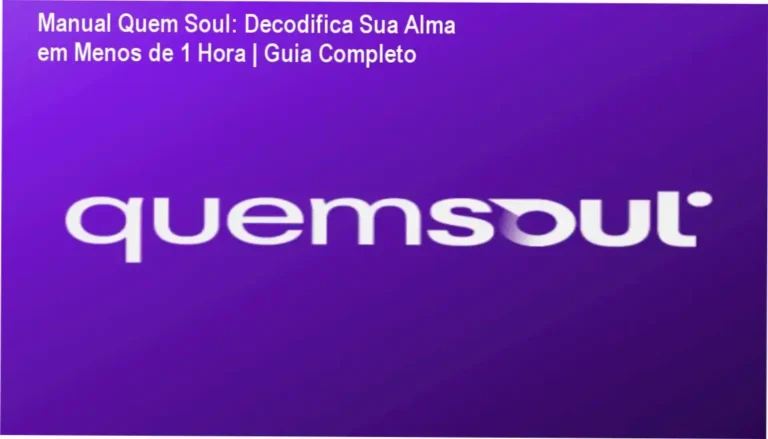 Manual Quem Soul analisando dados numéricos com IA para revelar essência pessoal