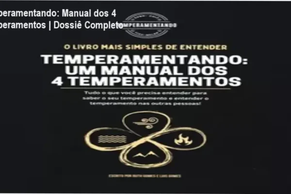 Capa do e-book Temperamentando: Um Manual dos 4 Temperamentos