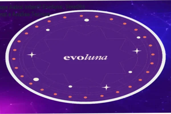 Relatório digital do Mapa Astral Completo Infantil da Evoluna para orientação parental