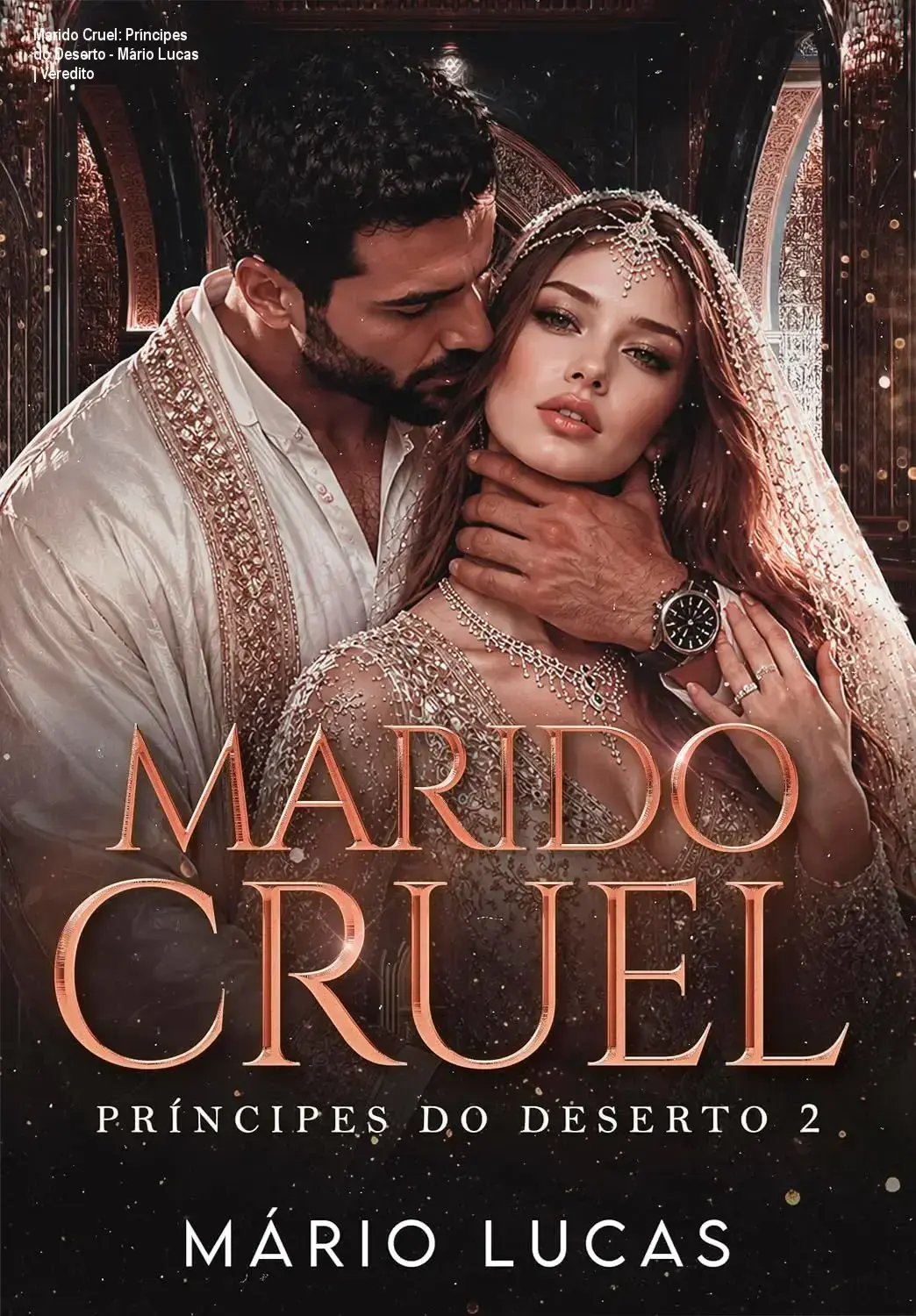 Capa do livro digital Marido Cruel príncipes do deserto de Mário Lucas