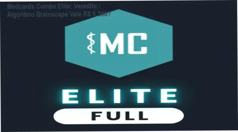 Medcards Combo Elite Equipe Medcards bastidores funcionamento algoritmo Brainscape visão interna