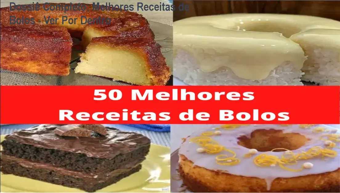 Melhores Receitas de Bolos bastidores e funcionamento interno