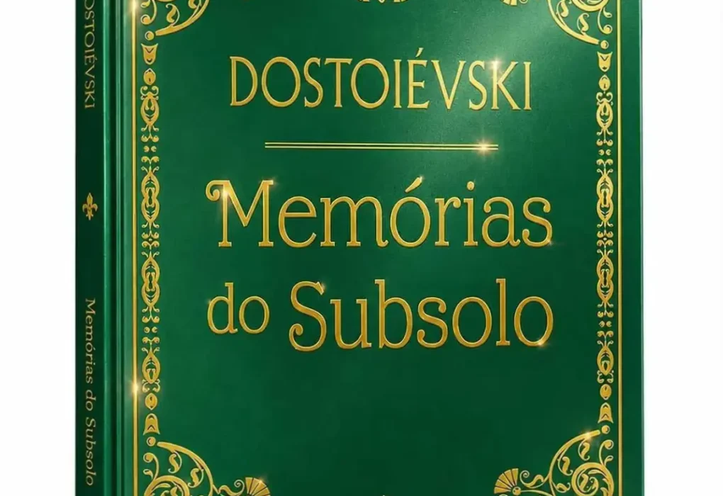 Capa do livro Memórias do Subsolo de Fiódor Dostoiévski em formato digital