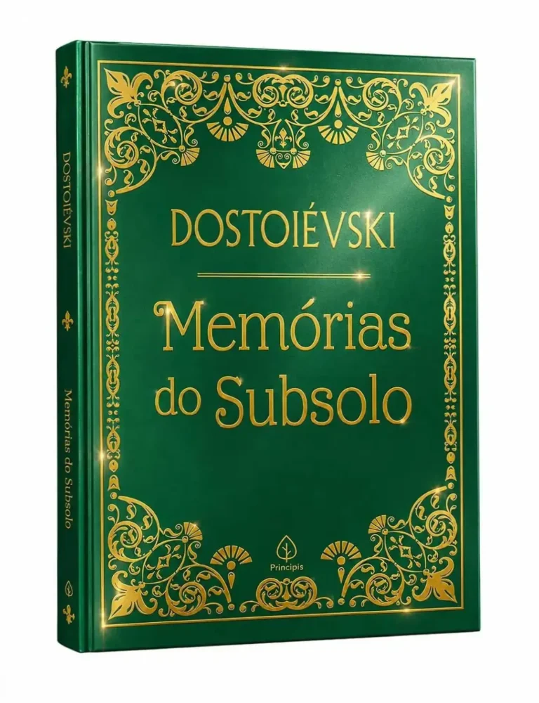 Capa do livro Memórias do Subsolo de Fiódor Dostoiévski em formato digital