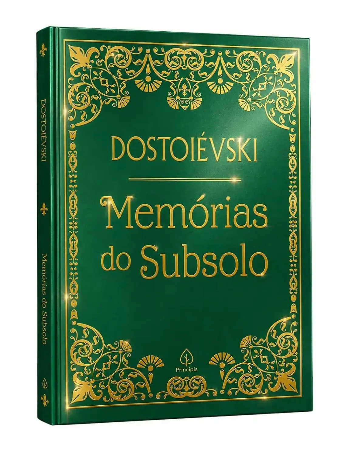 Capa do livro Memórias do Subsolo de Fiódor Dostoiévski em formato digital