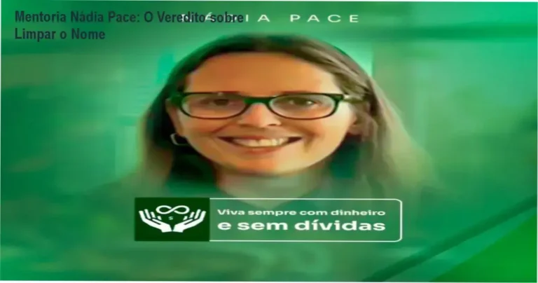 Interface da Mentoria Nádia Pace detalhando estratégias de recuperação de crédito e organização financeira