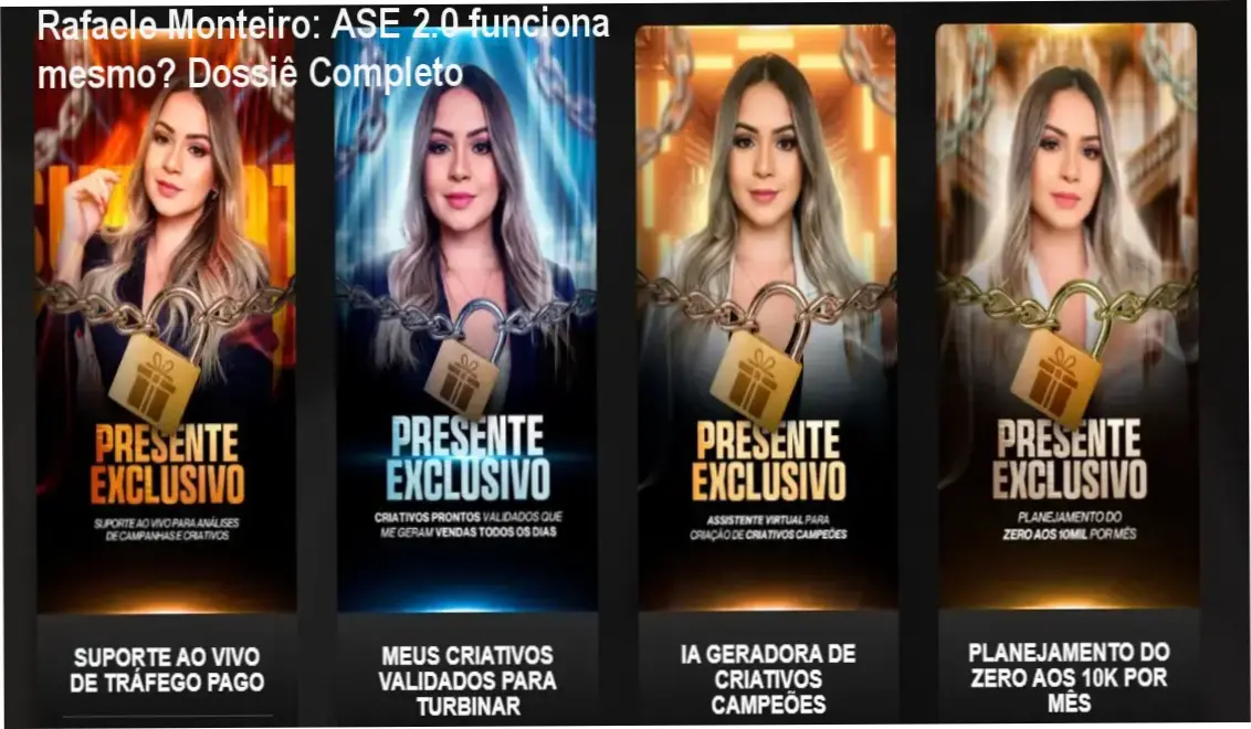 Método ASE 2.0 de Rafaele Monteiro revelando bastidores e funcionamento interno