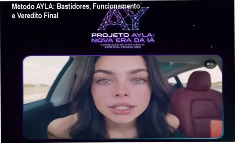 Método AYLA Julia Oliveira bastidores funcionamento visão interna | detalhes internos do produto e experiência do usuário