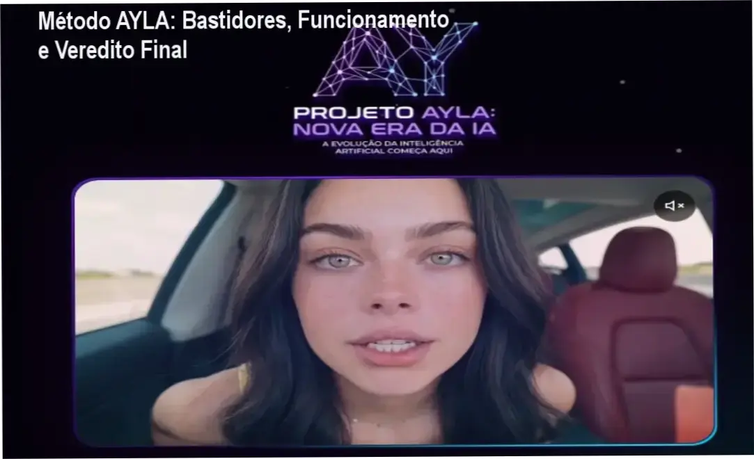 Método AYLA Julia Oliveira bastidores funcionamento visão interna | detalhes internos do produto e experiência do usuário