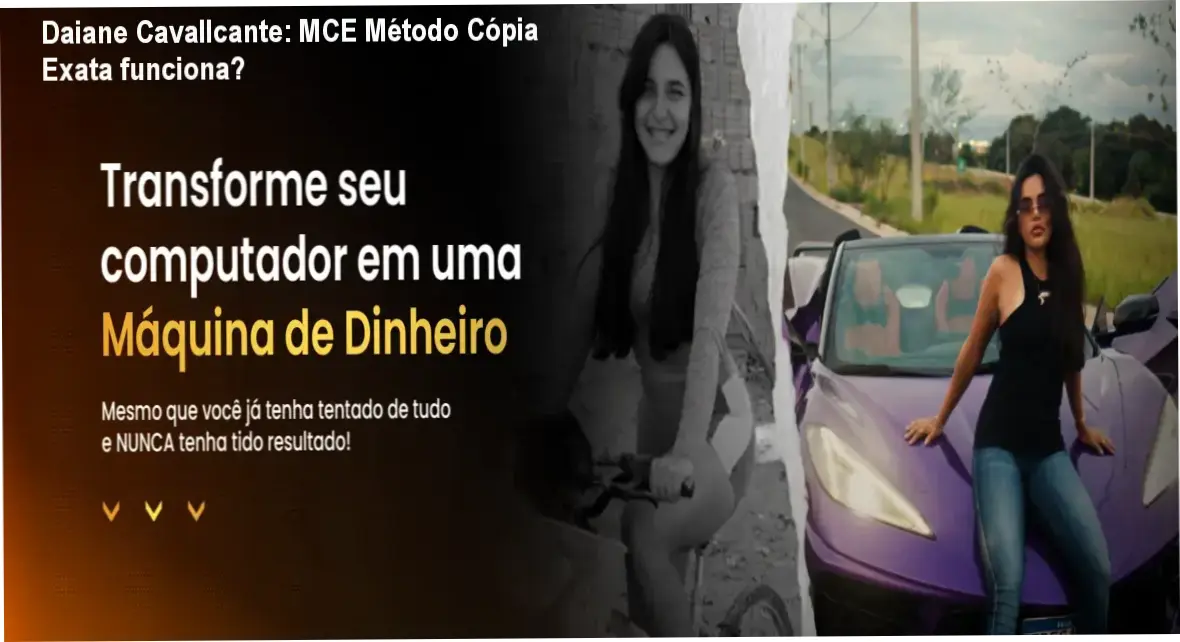 Daiane Cavallcante: MCE Método Cópia Exata funciona? 2 https://cursoss.com.br/dra-nathalia-bettio-peptide-master-certification-analise/ Interface do aplicativo MCE Método Cópia Exata de Daiane Cavallcante revelando bastidores do curso