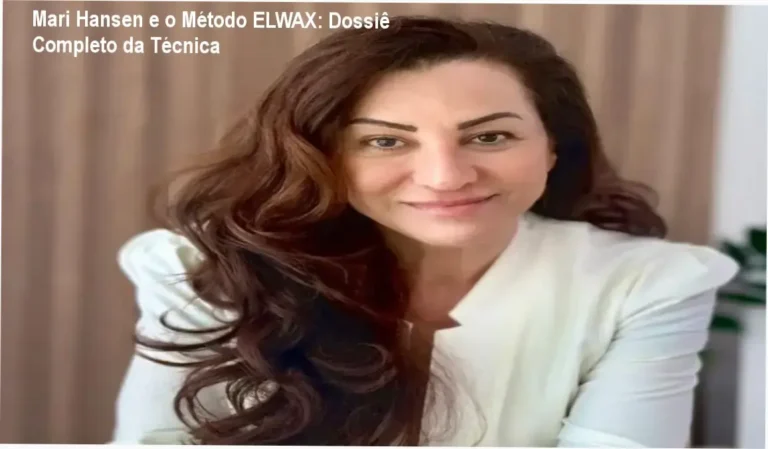 Curso Blend ELWAX de Mari Hansen revelando detalhes técnicos da aplicação de cera elástica