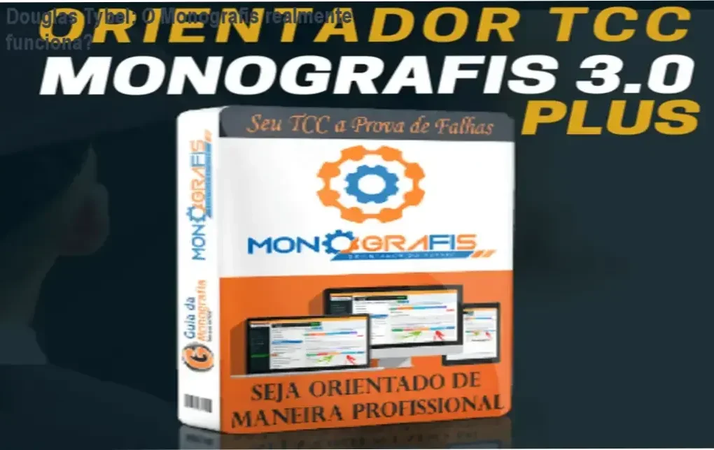 Interface do sistema Monografis de Douglas Tybel em uso para estruturação de TCC