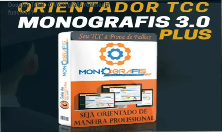 Interface do sistema Monografis de Douglas Tybel em uso para estruturação de TCC
