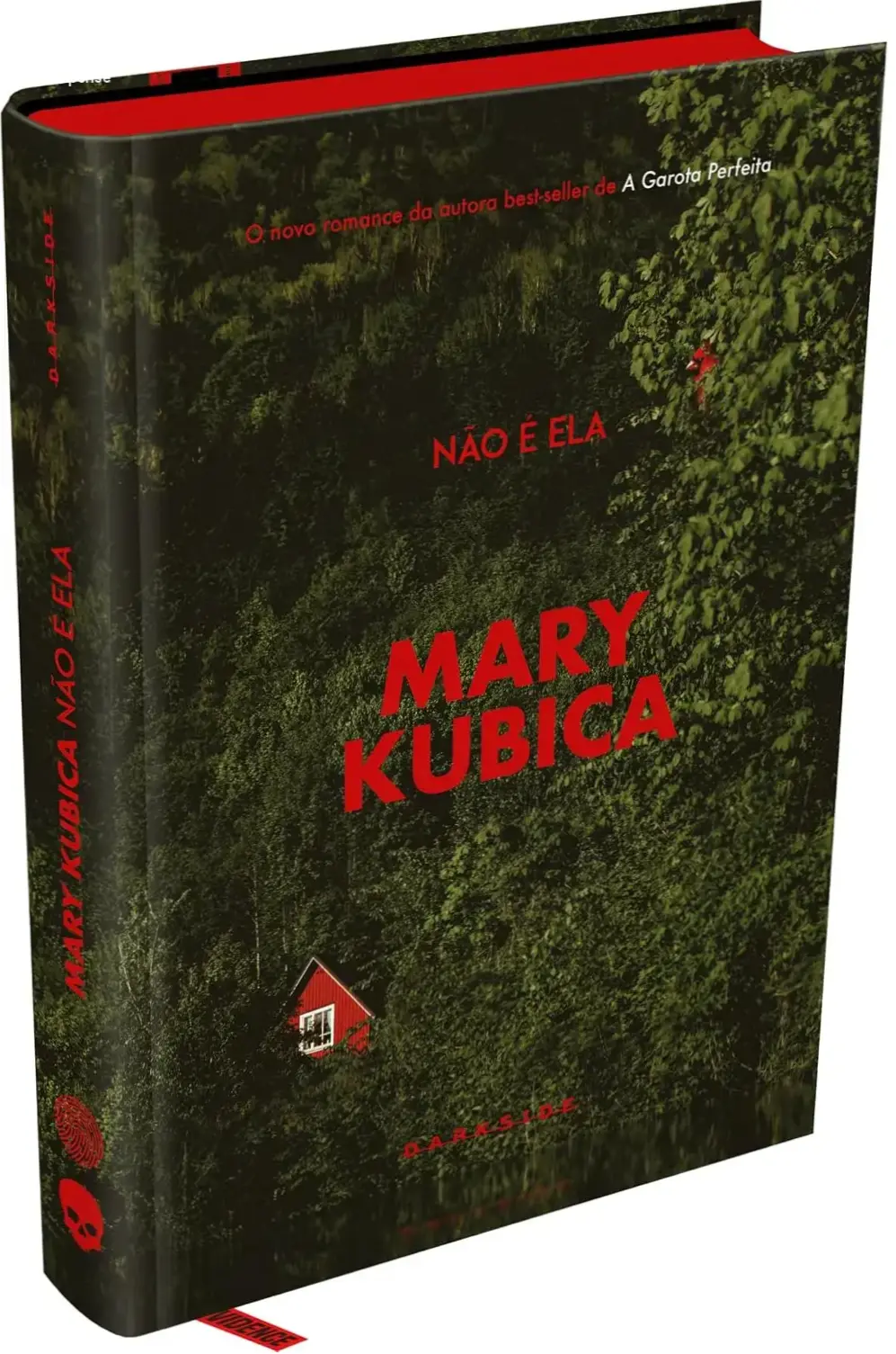 Capa do livro Não é Ela de Mary Kubica, thriller psicológico da coleção Crime Scene
