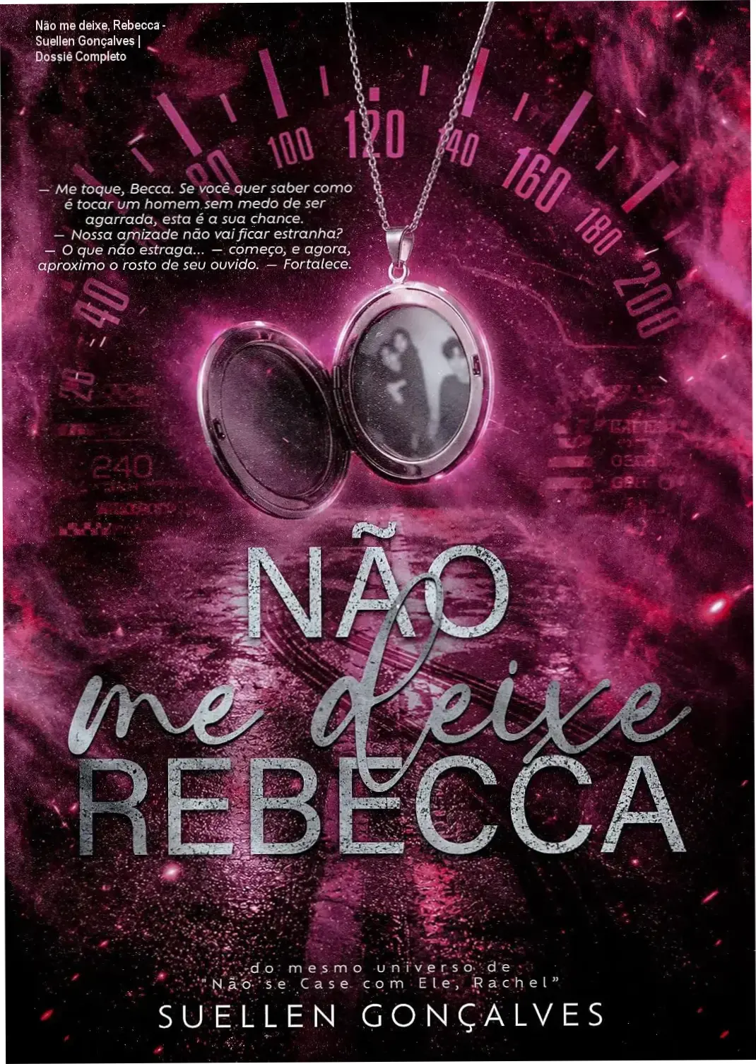 Capa do eBook Não me deixe, Rebecca de Suellen Gonçalves em formato digital