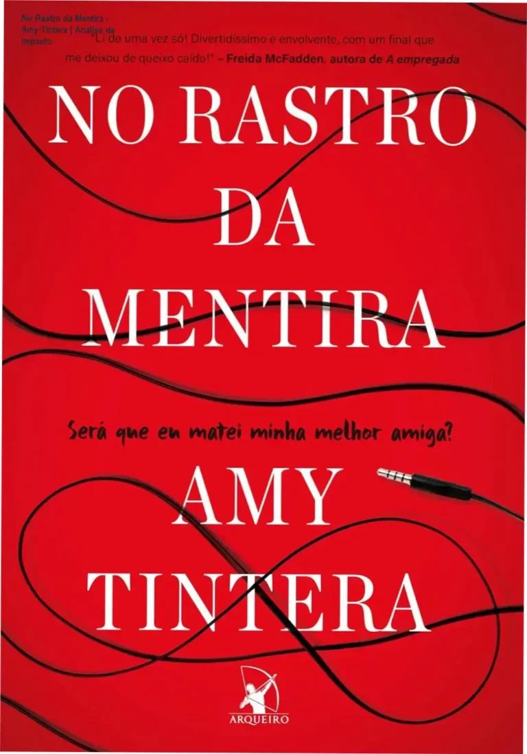 Capa do livro No Rastro da Mentira de Amy Tintera em formato digital