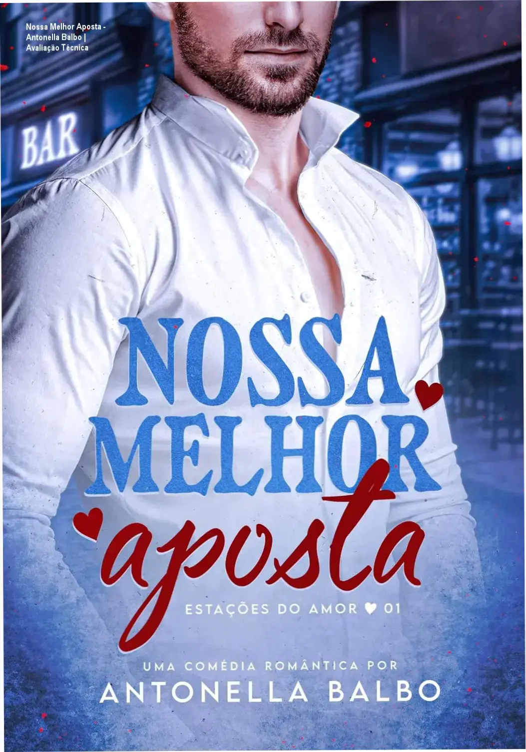 Capa do eBook Nossa Melhor Aposta de Antonella Balbo em dispositivo Kindle