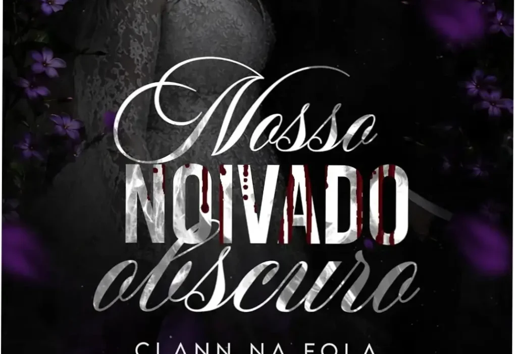 Capa do livro Nosso Noivado Obscuro de Thamy Bastida, representando a estética de Dark Romance e Máfia