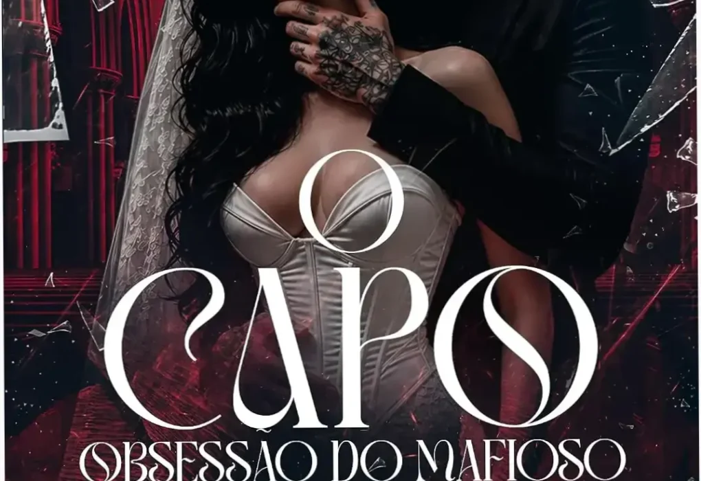 Capa do ebook O Capo Obsessão do Mafioso de Carolina Bueno com temática de máfia italiana
