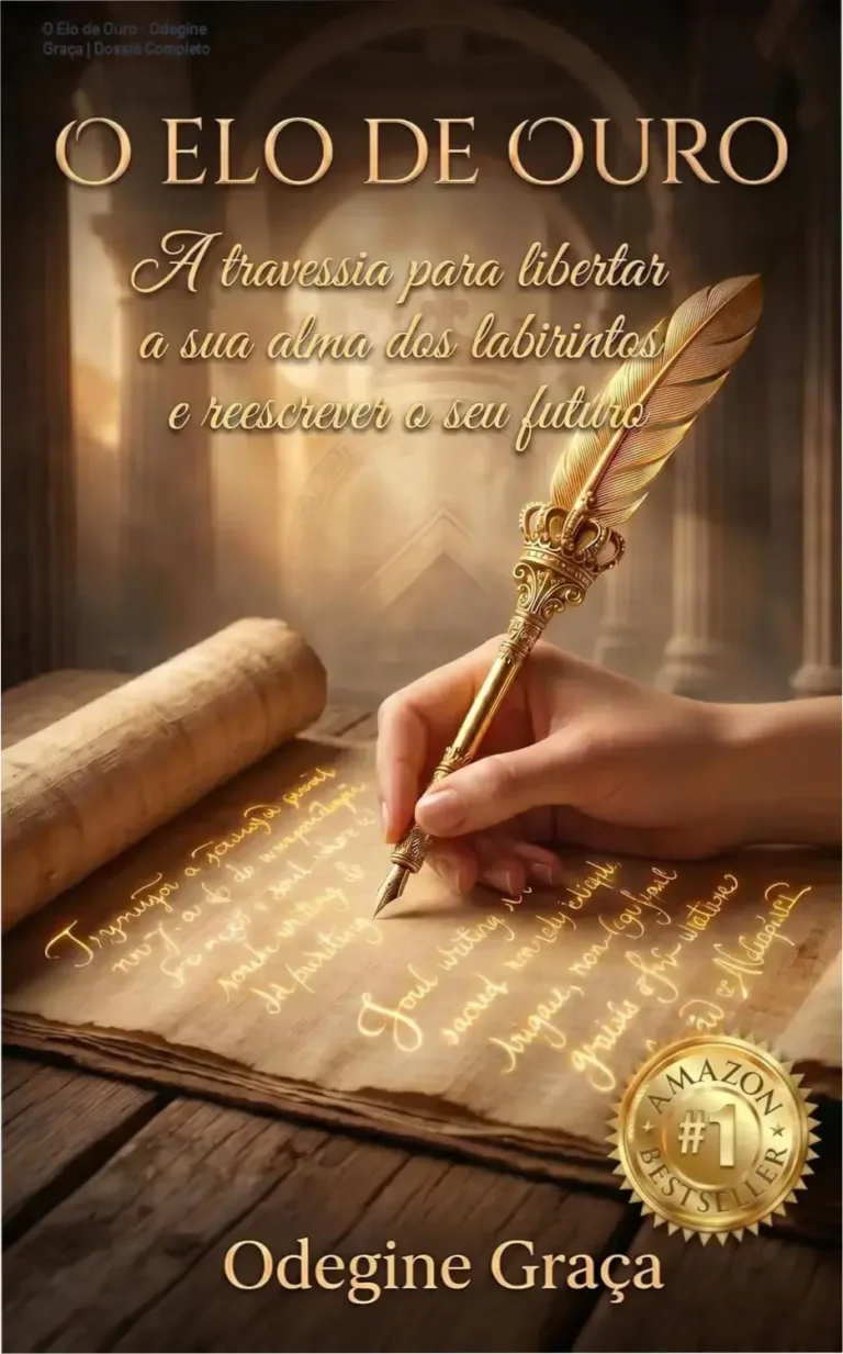 Capa do eBook O Elo de Ouro de Odegine Graça sobre psicologia analítica e escrita expressiva