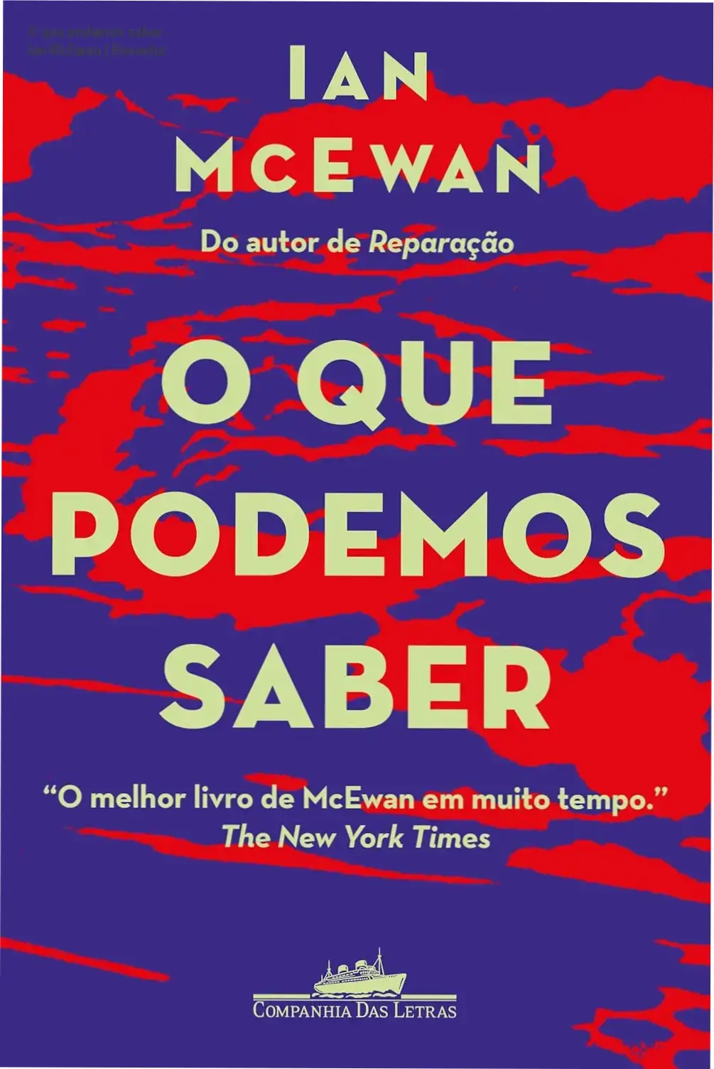 Capa do ebook 'O que podemos saber' simbolizando conhecimento e desastre ambiental