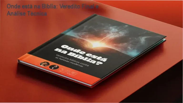 Capa do eBook Onde está na Bíblia de Ariel Lazari focado em apologética católica