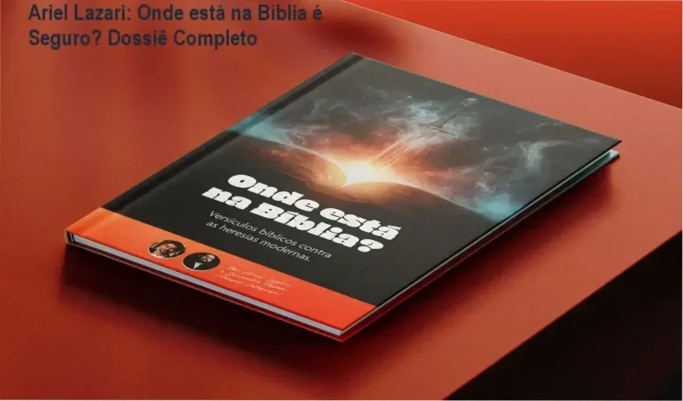 Visão interna do eBook Onde está na Bíblia de Ariel Lazari mostrando organização de versículos para apologética